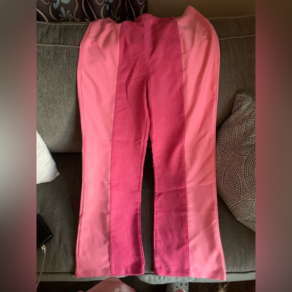 SHEIN Women’s Pants — Suede/Polyester — Size L